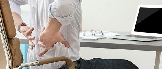 Ergonomics can prevent back pain