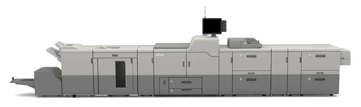 Ricoh production print finish options Ricoh production print finish options