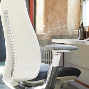 Haworth Fern chair in modern work space
