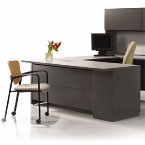 Haworth X-Series Desk Grey