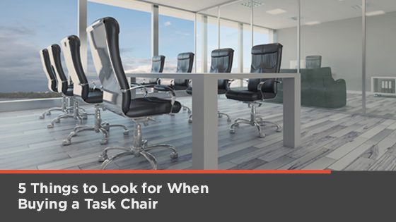 5 Key Considerations For Buying The Perfect Task Chair