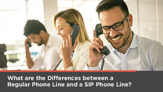 SIP phone line vs standard regular phone line