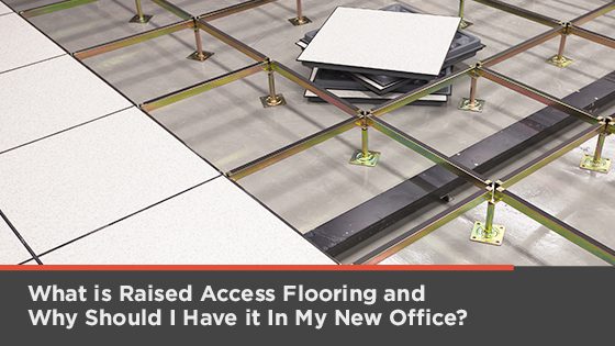 What is raised access flooring?