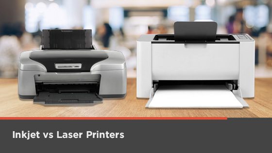 Inkjet vs laser printers, which is right for your business?