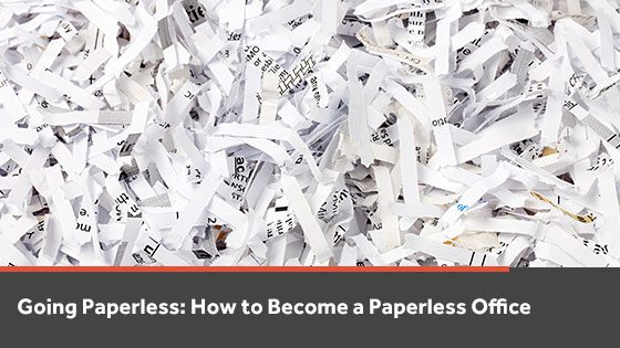 Steps to become a paperless office