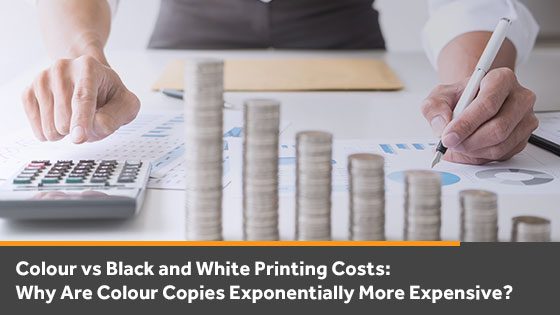 Colour vs Black & White Printing Costs: Why Are Colour Copies Exponentially More Expensive? - Office