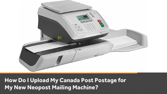 How to load postage to a Neopost postage meter