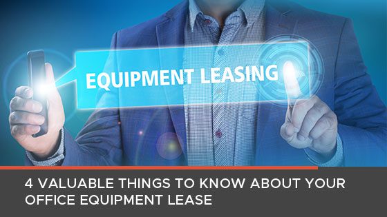 Key Concepts about Office Equipment Leasing