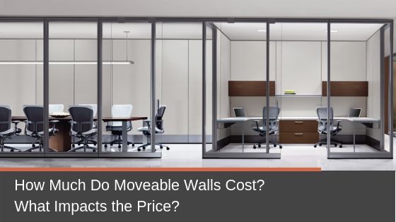How Much Do Moveable Walls Cost What Impacts The Office Interiors - Glass Partition Walls For Office Cost