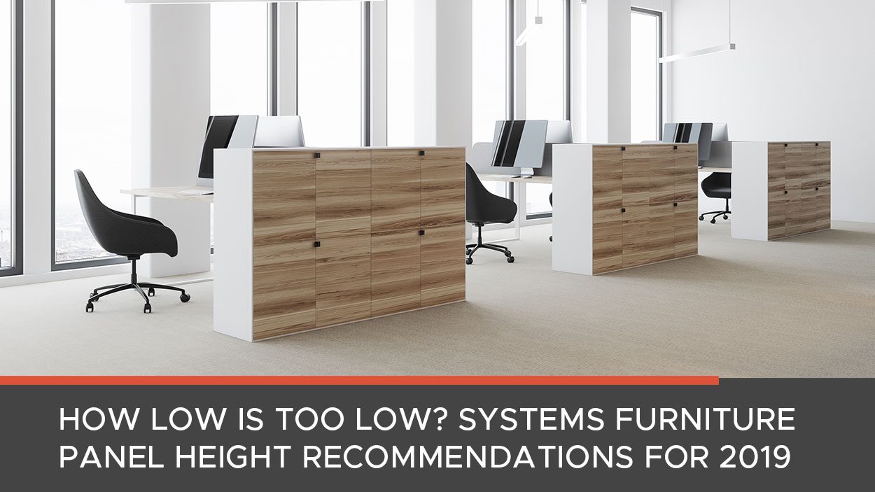 Systems Furniture Panel Height Recommendations