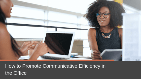 How to Promote Communicative Efficiency in the Office