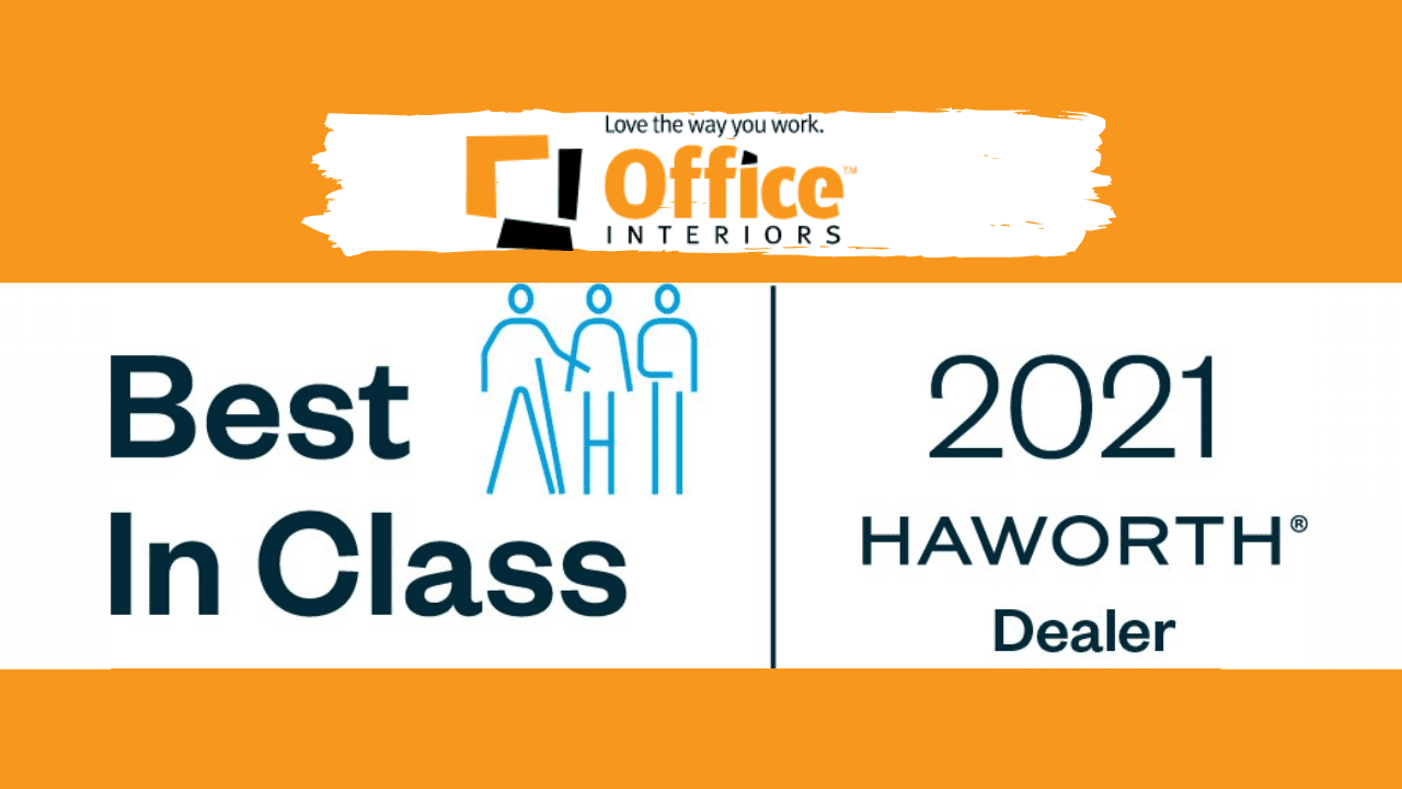 Office Interiors wins Haworth best in class award