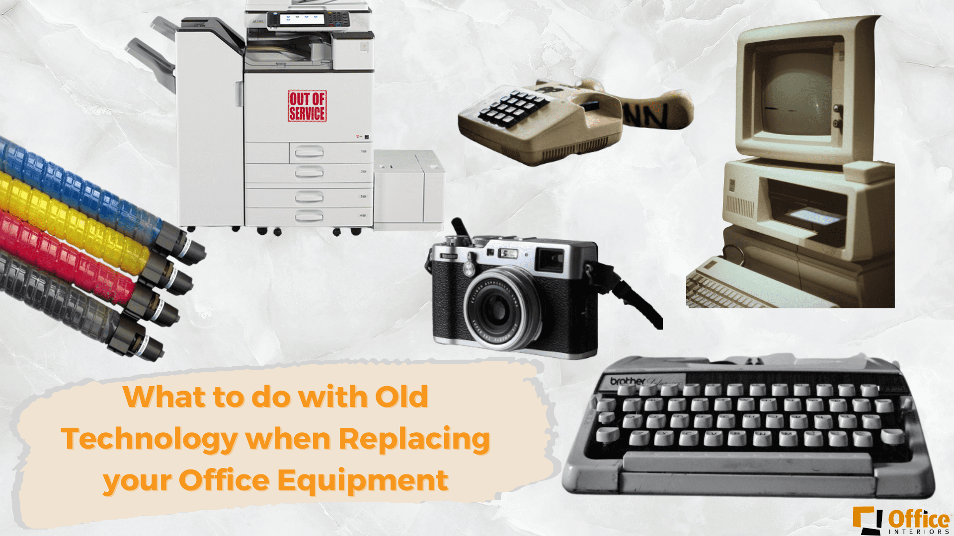 What to do with old electronic equipment
