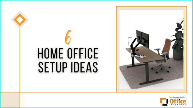 6 home office setup idea